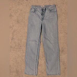 Abercrombie & Fitch 90s Ultra High Rise | Straight Leg Jeans